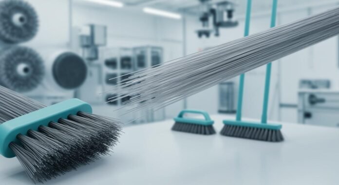 monofilament bristle for household brushes